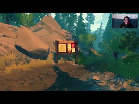 Видео: Заповедник Шошони. Firewatch 1