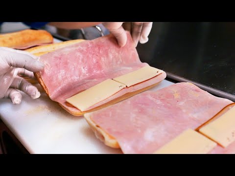 Видео: Американская еда - Лучший Кубинский Сэндвич и Мексиканская Кукуруза в Нью-Йорке!