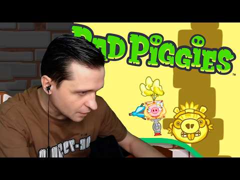 Видео: Максимальная сосредоточенность в воздухе - Bad Piggies #37