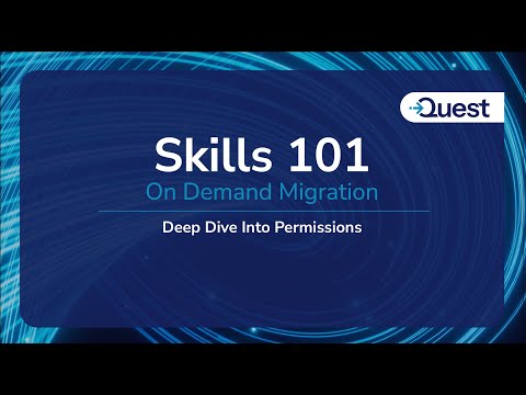 Видео: Основы навыков миграции по требованию: подробное изучение разрешений