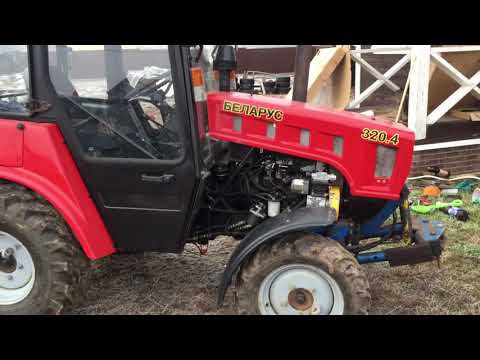 Видео: Трактор МТЗ-320 ПОРВАЛ КОРОБКУ ( лопнул  корпус КПП)