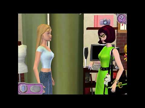 Видео: Игры для девочек - Барби. Показ мод: коллекция  "Пляж" (прохождение игры)