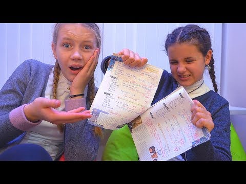 Видео: ПОРВАЛИ ДНЕВНИК С ДВОЙКАМИ!!!