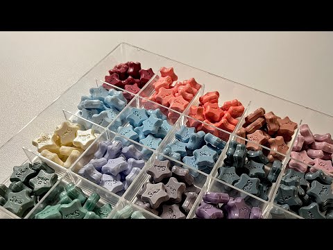 Видео: Новый воск в форме звезды с глянцевой отделкой✨