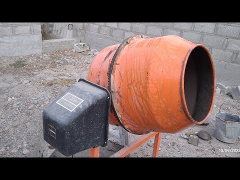 Видео: Бетономешалка некрутит груженную грушу, решение проблемы.