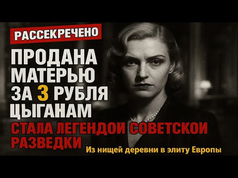Видео: МАТЬ ПРОДАЛА дочь за 3 РУБЛЯ: как девочка стала ЛЕГЕНДОЙ советской разведки | Реальная история