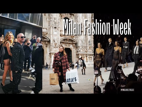Видео: НЕВЕРОЯТНЫЙ МИЛАН: Fashion Week Vlog with the Best Outlets & Streetstyle