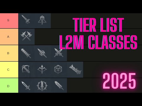 Видео: ТИР ЛИСТ КЛАССОВ В Л2М 2025 #l2m #lineage2m