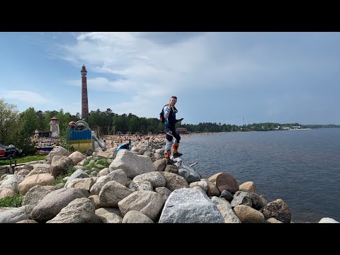 Видео: #41-3 От пляжа  до Осиновецкого маяка | KTM 390 Adventure SW | Kove 500X /G-Moto Cross X /M1NSK SCR