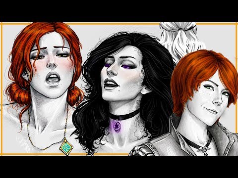 Видео: Идеальная пара для Ведьмака Геральта из Ривии | Йен / Трисс / Шани? | The Witcher ЛОР