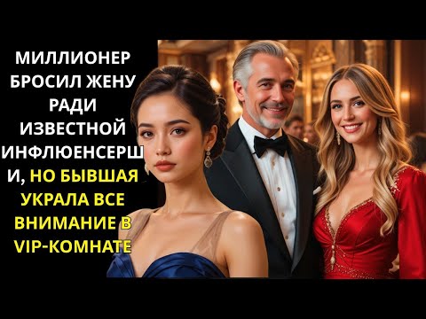 Видео: МИЛЛИОНЕР БРОСИЛ ЖЕНУ РАДИ ИНФЛЮЕНСЕРА — НО БЫВШАЯ СТАЛА ЗВЕЗДОЙ VIP-ВЕЧЕРИНКИ!