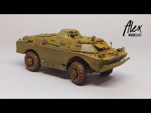 Видео: БРДМ 2 - СБОРКА, ПОКРАСКА