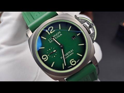 Видео: Шикарные Luminor Panerai мужские механические часы с автоподзаводом ПРЕМИУМ КЛАССА🔥