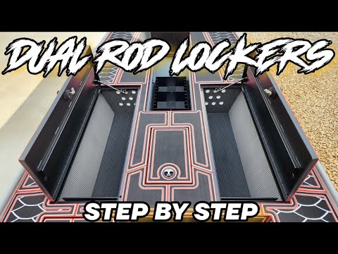 Видео: Изготовление ящика для удочек для лодок Джон-бот шаг за шагом