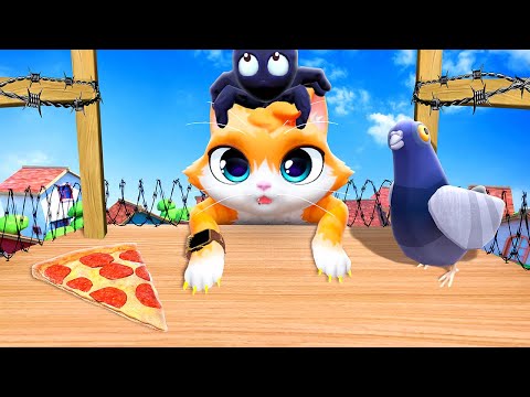 Видео: Строим сумасшедшую базу SKY — Я — кот VR