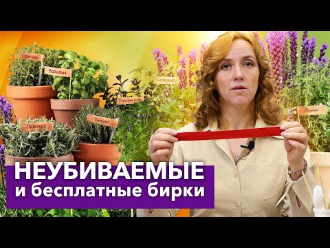 Видео: ЧУДО-БИРКИ ДЛЯ РАСТЕНИЙ: ДЕЛАЮ САМА ЗА ПАРУ СЕКУНД! Теперь всегда знаю, где и что растет
