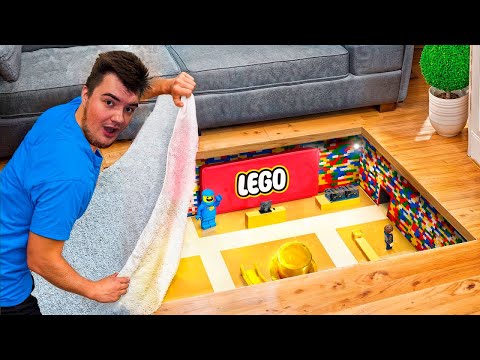 Видео: Я построил СЕКРЕТНУЮ LEGO комнату!