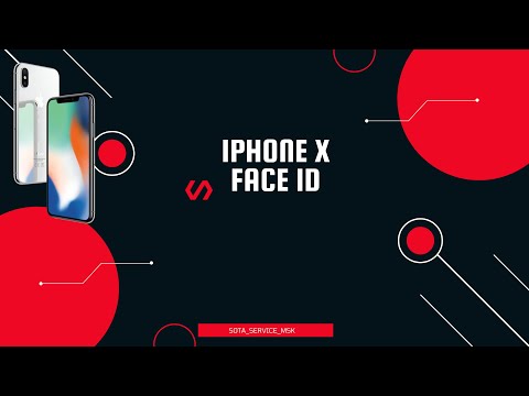 Видео: Iphone X Была обнаружена проблема с камерой TrueDepth