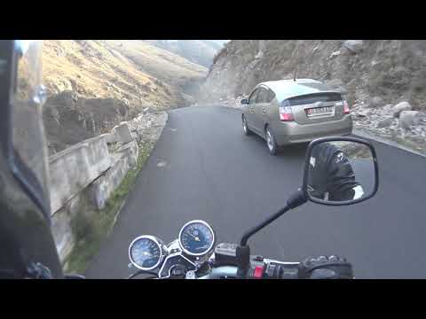 Видео: Глазами шлема. Аламединское ущелье.