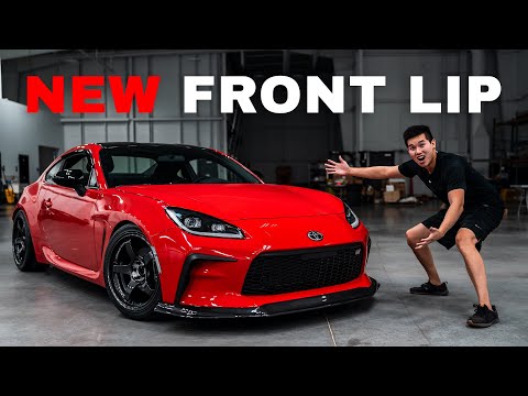 Видео: Новая передняя губа для GR86