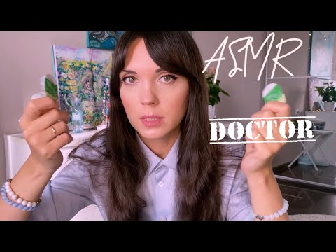 Видео: АСМР/ASMR Врач офтальмолог / гимнастика для глаз и подбор линз / Doctor role play