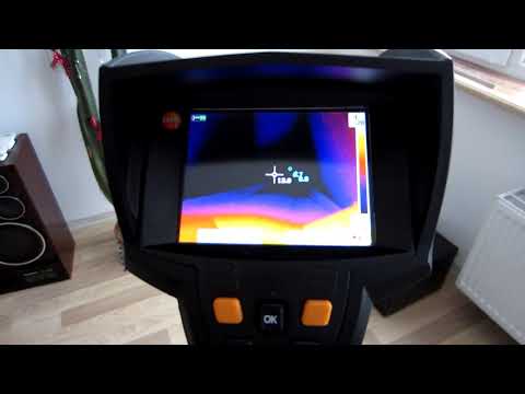Видео: Тепловизор. Обследование квартиры.