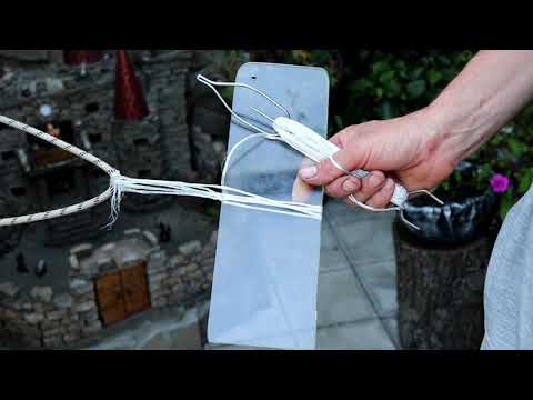 Видео: Плетение сети для домашних нужд.