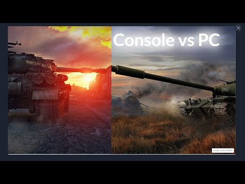 Видео: Почему консольные танки (Xbox/Ps) лучше чем ПК танки (World of tanks)