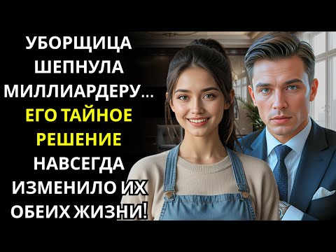 Видео: Уборщица шепнула «не подписывайте это» миллиардеру — то, что он сделал дальше, шокировало всех!!!