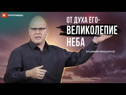 Видео: От духа Его — великолепие неба | Владимир Меньшиков