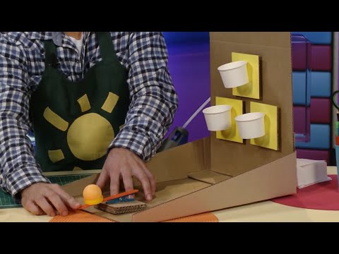 Видео: ☀️С добрым утром, малыши! Настольный баскетбол - Мастерская