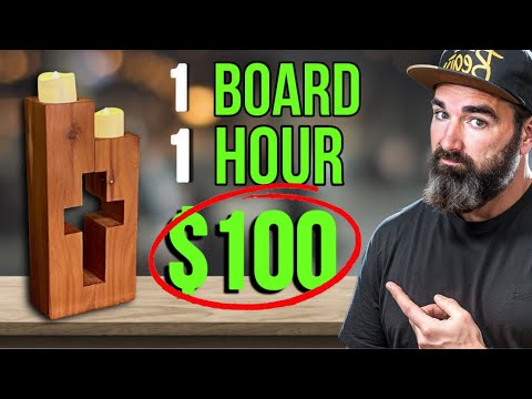 Видео: Простые деревянные проекты, которые быстро продаются