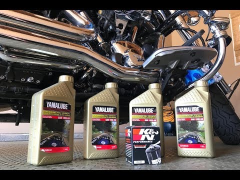 Видео: Замена масла и масляного фильтра на Yamaha Road Star 1700cc 2005 года выпуска