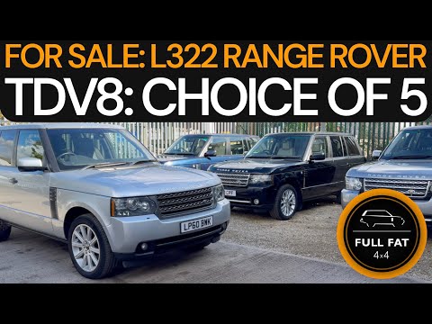 Видео: Продается: Range Rover L322 4.4 TDV8 Выбор из 5!