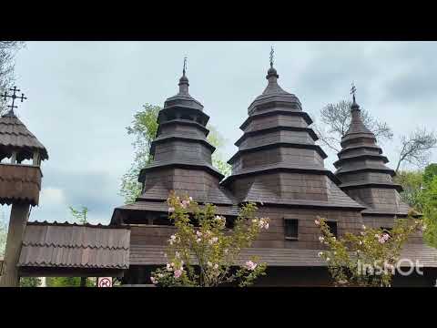 Видео: Музей архітектури та побуту.Місто Львів.4к.Наживо.