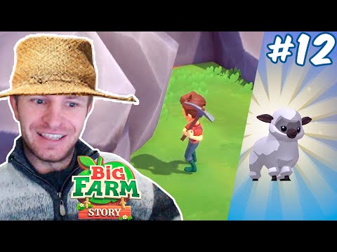 Видео: Ниламоп прорыл проход в пещеру и завел овечку на ферме | Big Farm Story #12