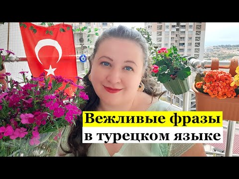 Видео: Вежливые бытовые выражения и слова в турецком языке.