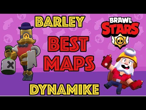 Видео: Brawl Stars | Картите на DYNAMIKE и BARLEY