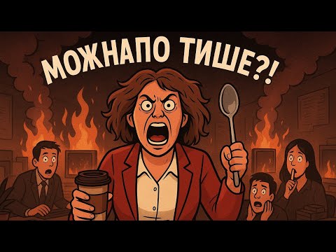 Видео: Пісня про колегу, яка кричить “Можна по тише?”