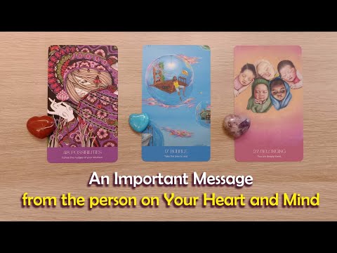 Видео: Сообщение от кого-то, кто заботится о вашем сердце и разуме 👉🏼💌❤️🙏🏻Вневременное гадание на картах