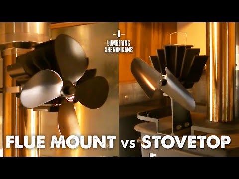 Видео: Разбор вентиляторов для печей с тепловым приводом: дымоход против плиты