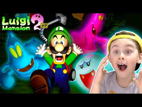 Видео: 😱СУМАСШЕДШИЕ ПРИВИДЕНИЯ ПРЕСЛЕДУЮТ МЕНЯ В ЖУТКОМ МЕСТЕ В Luigis Mansion 2 HD #1