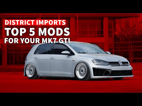 Видео: Пять лучших модификаций, которые каждый владелец Mk7 GTI должен сделать в первую очередь!
