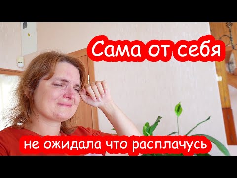 Видео: VLOG Сама от себя не ожидала, что расплачусь