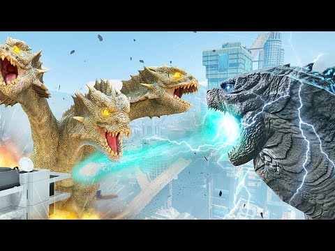 Видео: ГОДЗИЛЛА ПРОТИВ КИНГ ГИДОРА В ГТА 5 МОДЫ! GODZILLA vs GHIDORAH ОБЗОР МОДА GTA 5 (Эпичная Битва!)