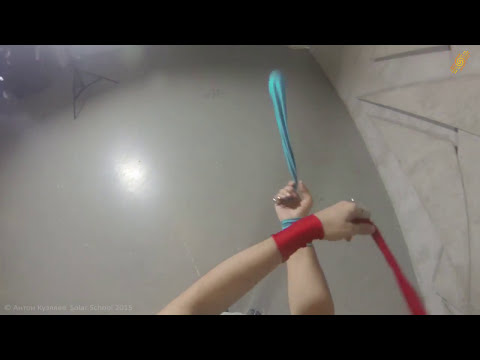 Видео: Пои для начинающих. 2х битная «Восьмёрка»