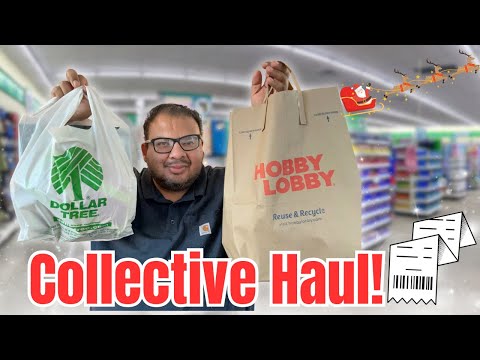 Видео: Коллективный рождественский шопинг 2025 🎁 Товары для дома, Hobby Lobby, Ross, Five Below и Dollar...