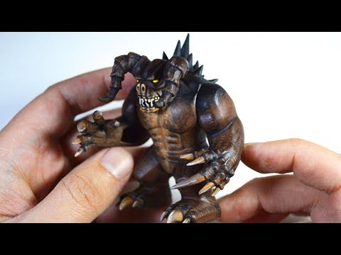 Видео: Самодельная фигурка Коготь Смерти из Фоллаута