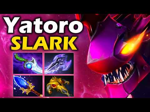 Видео: Яторо на Сларке, Снова в Мете! - Yatoro Slark 7.37 ДОТА 2