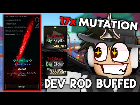 Видео: Этот сверхмощный стержень-разработчик был усилен в Fisch (Roblox Fisch)